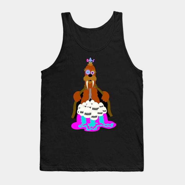 Walrus and Eggmen Tank Top by dflynndesigns